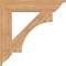 Ekena Millwork Westlake Traditional Smooth Bracket, Western Red Cedar, 5 1/2"W x 32"D x 32"H BKT06X32X32WTL01SWR - alternate 4